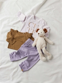 NAME IT Baby Bukser Kinaya Lavender Gray